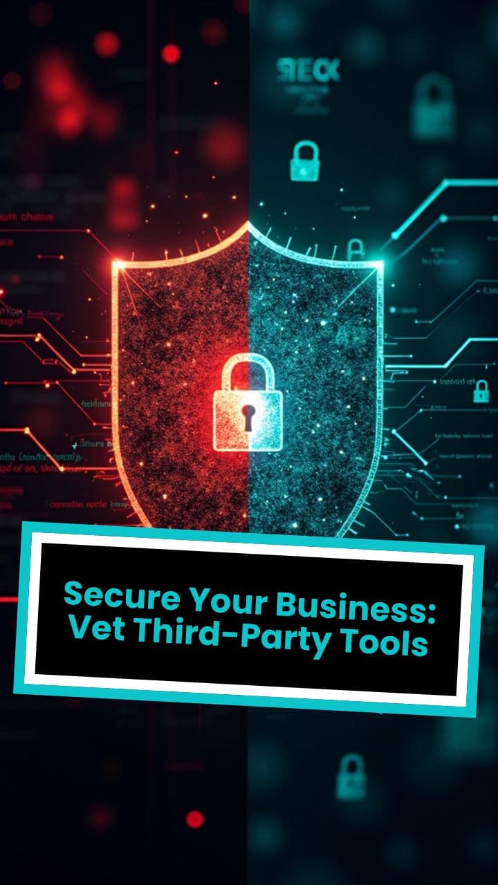 Secure Your Business: Vet Third-Party Tools