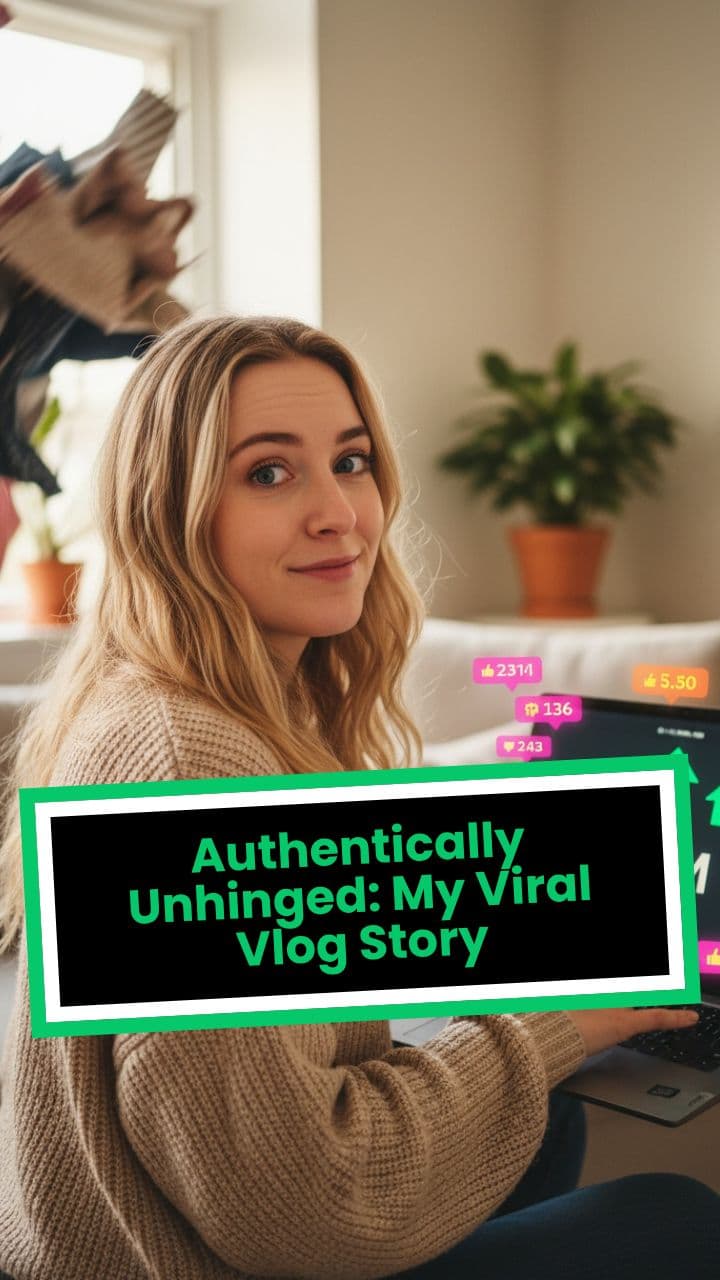 Authentically Unhinged: My Viral Vlog Story