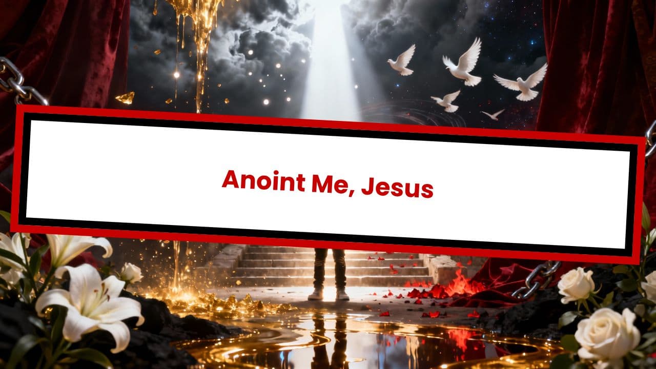 Anoint Me, Jesus