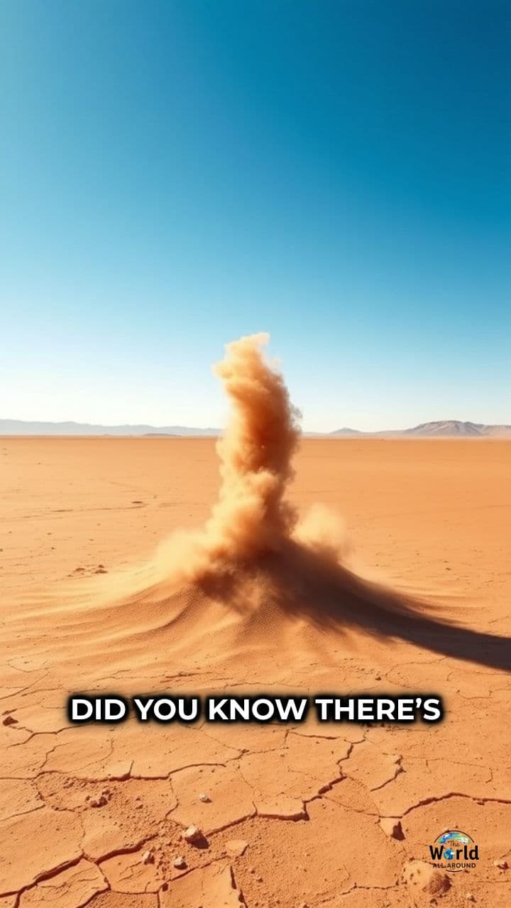 Dust Devils: Nature's Mini Whirlwinds