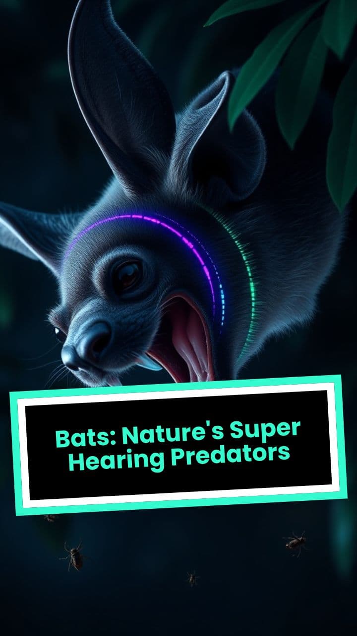 Bats: Nature's Super Hearing Predators
