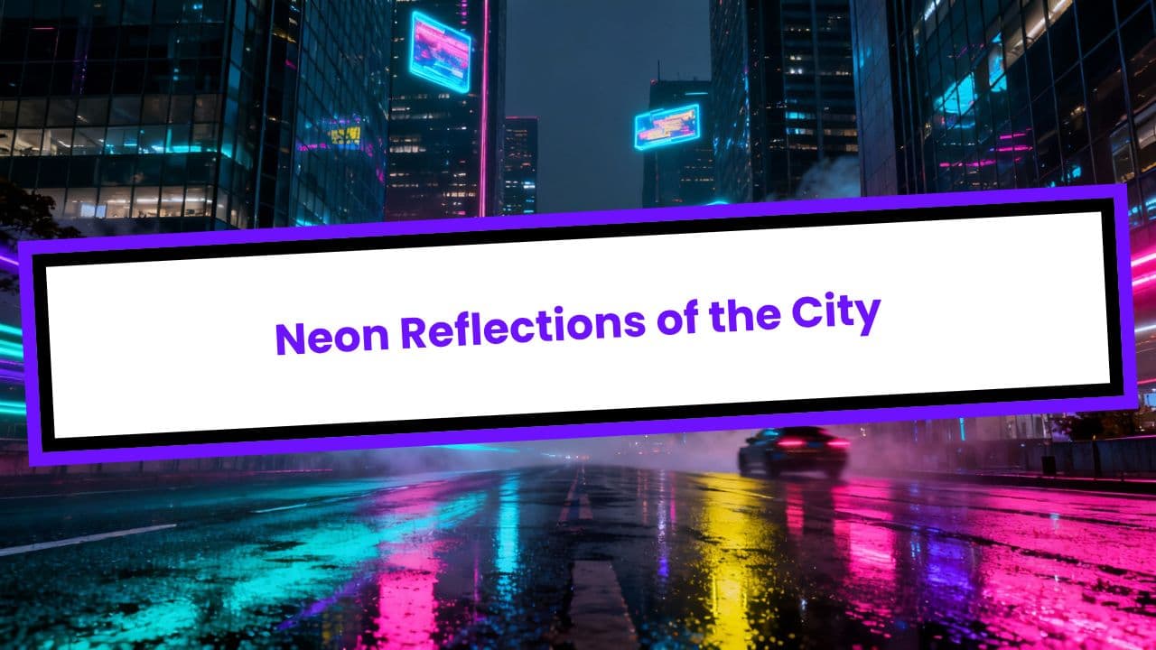 Neon Reflections of the City