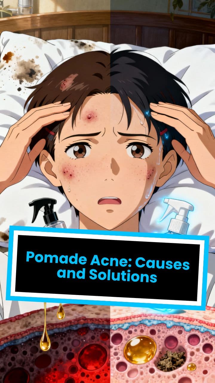 Pomade Acne: Causes and Solutions