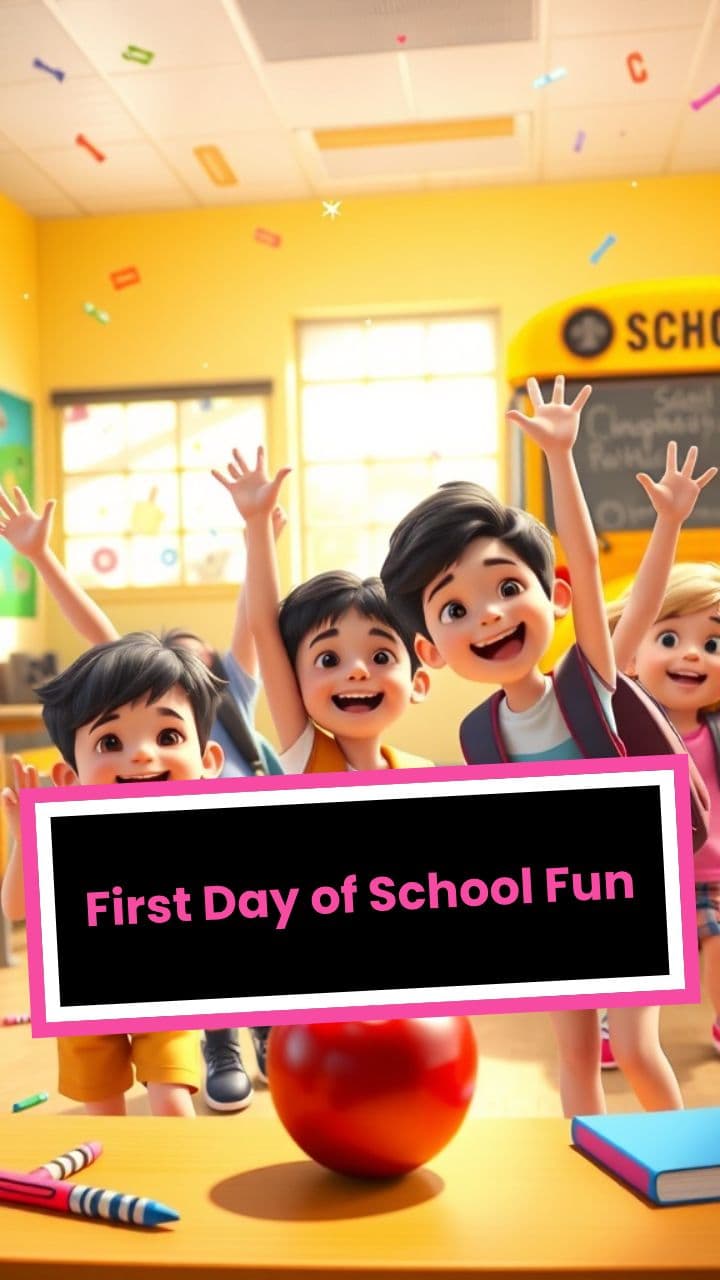 First Day of School Fun