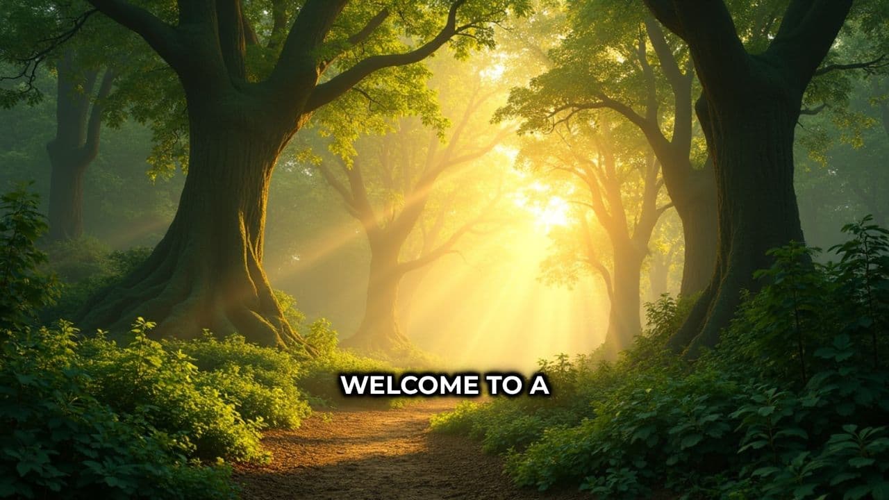 Enchanted Forest Sunrise