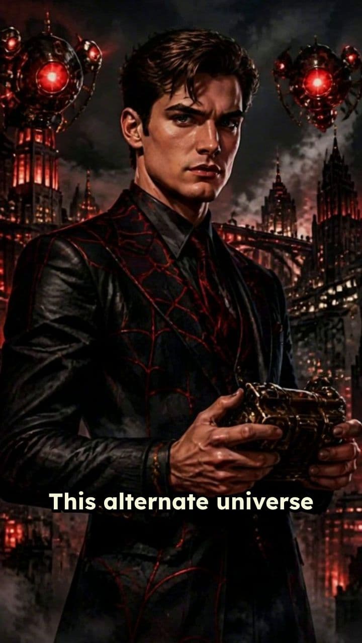 Dieselpunk Playboy Spider-Man
