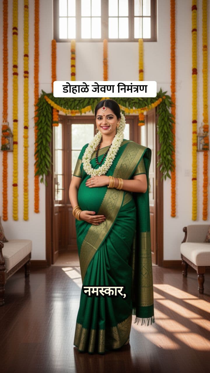 Dohale Jevan Invitation