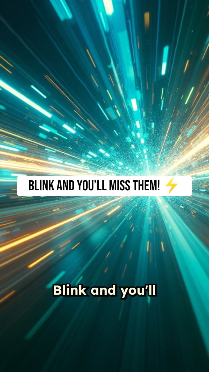 Fastest Movers in Nature