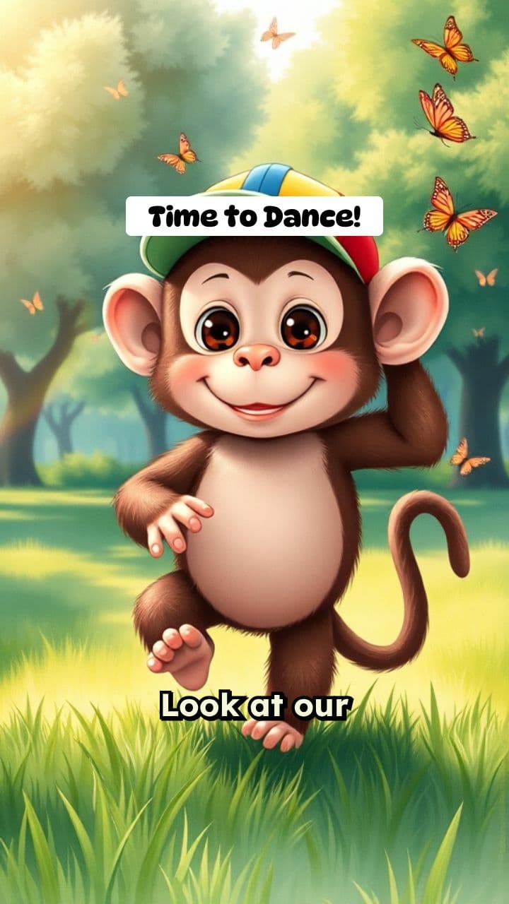 The Happy Little Monkey