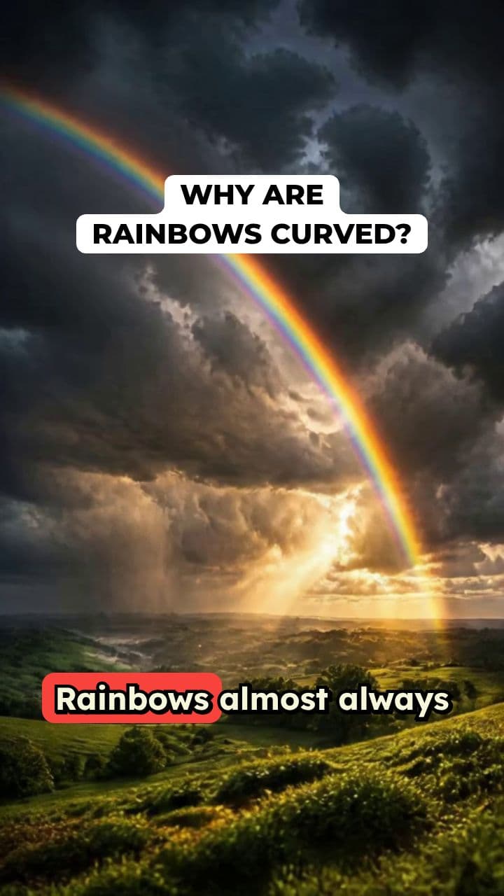 Why Rainbows Are Curved
