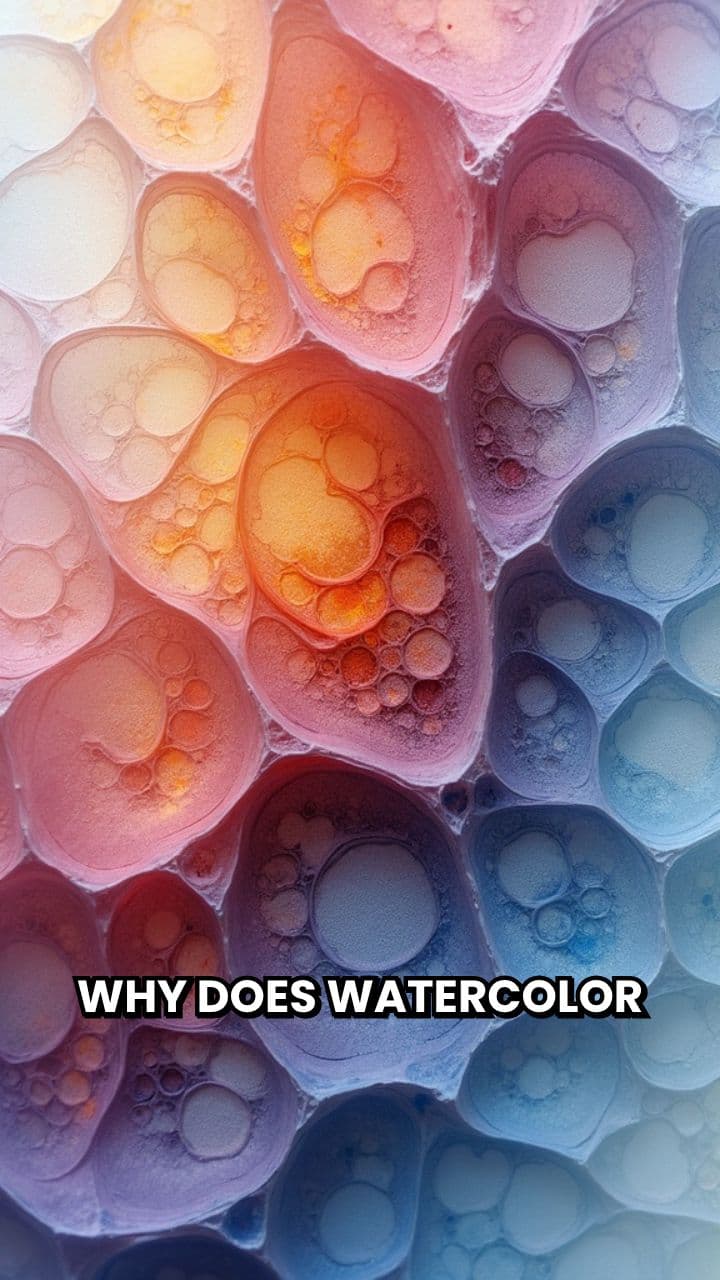 The Vibrancy of Dry Watercolor