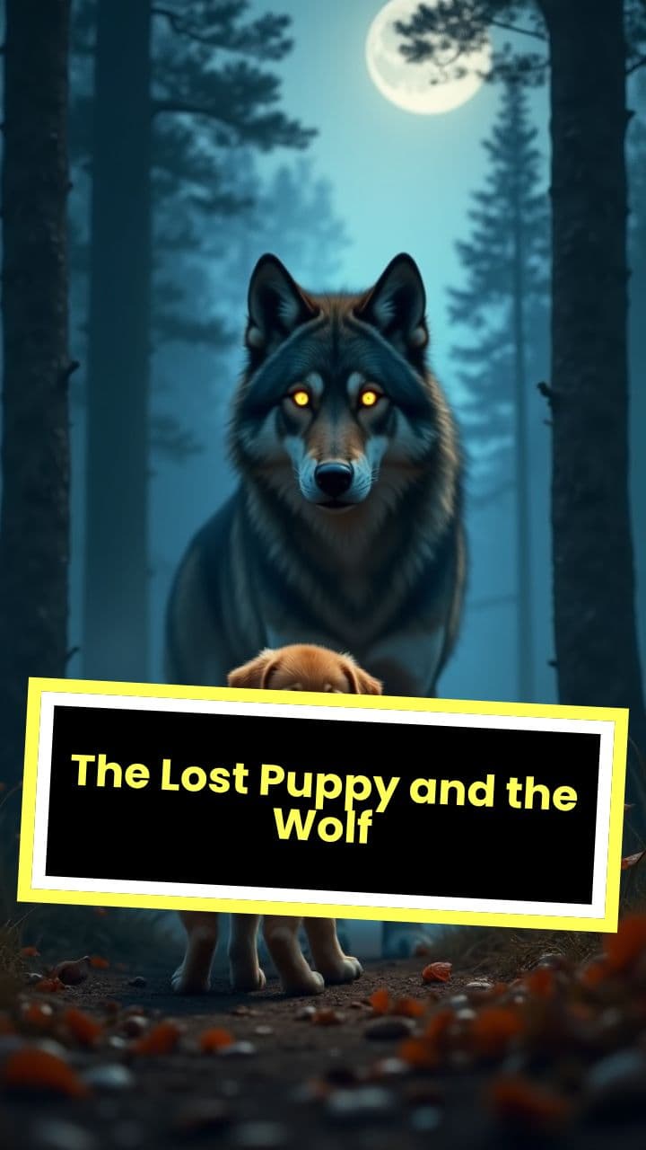 The Lost Puppy and the Wolf
