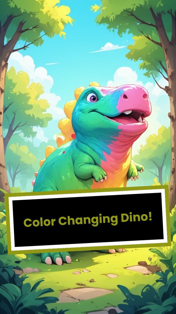 Color Changing Dino!
