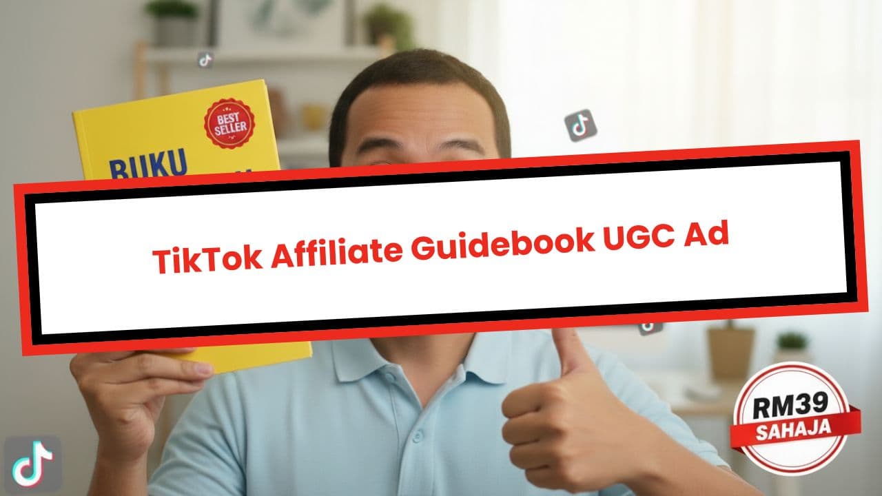 TikTok Affiliate Guidebook UGC Ad