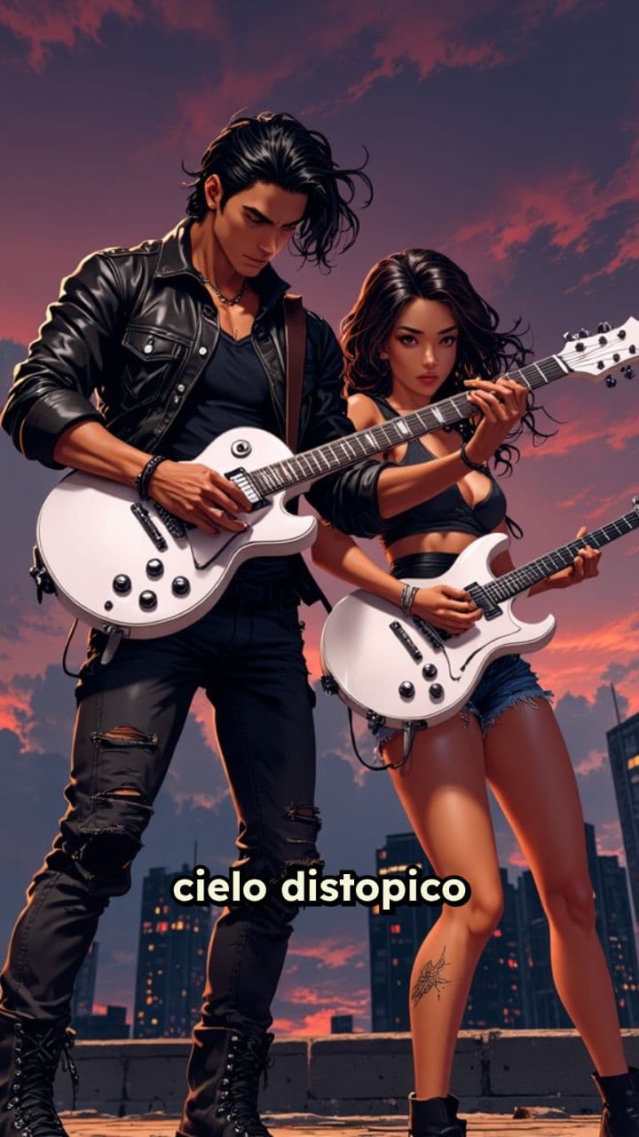 Cielo Distópico y Guitarristas Latinos