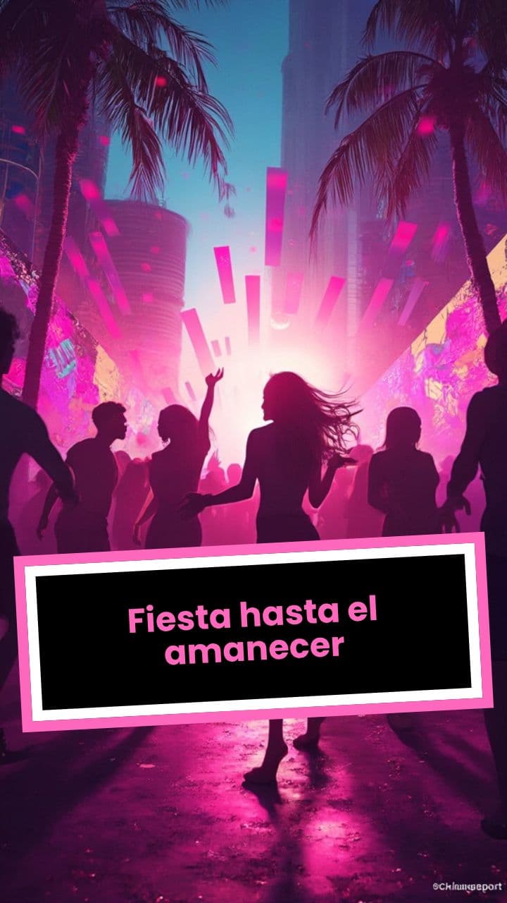 Fiesta hasta el amanecer