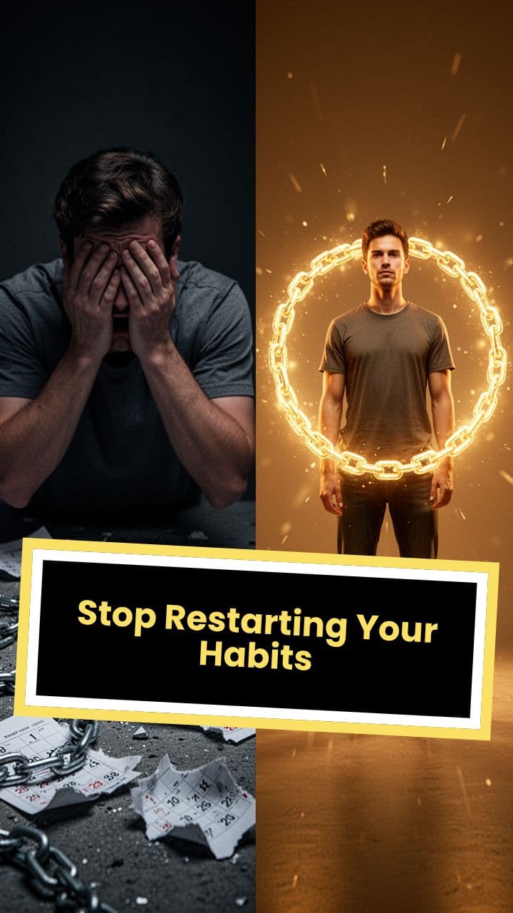 Stop Restarting Your Habits