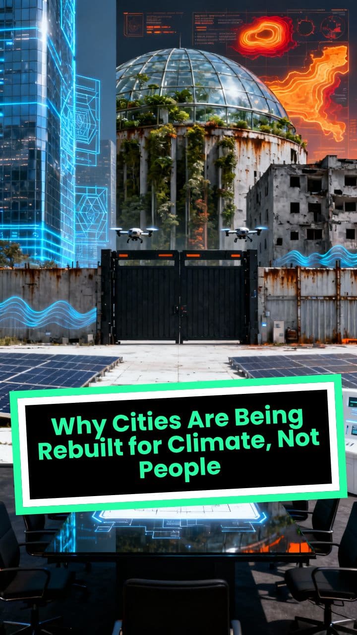 Why Cities Are Being Rebuilt for Climate, Not People
