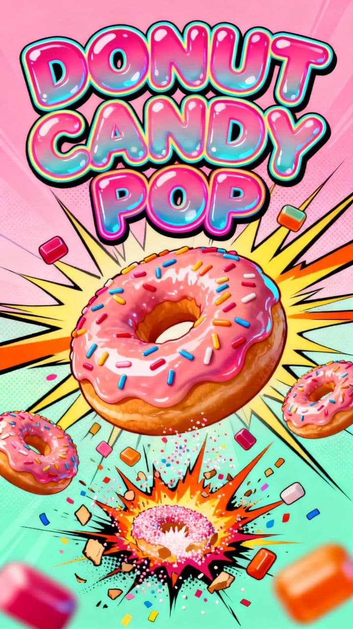 Donut Candy Pop