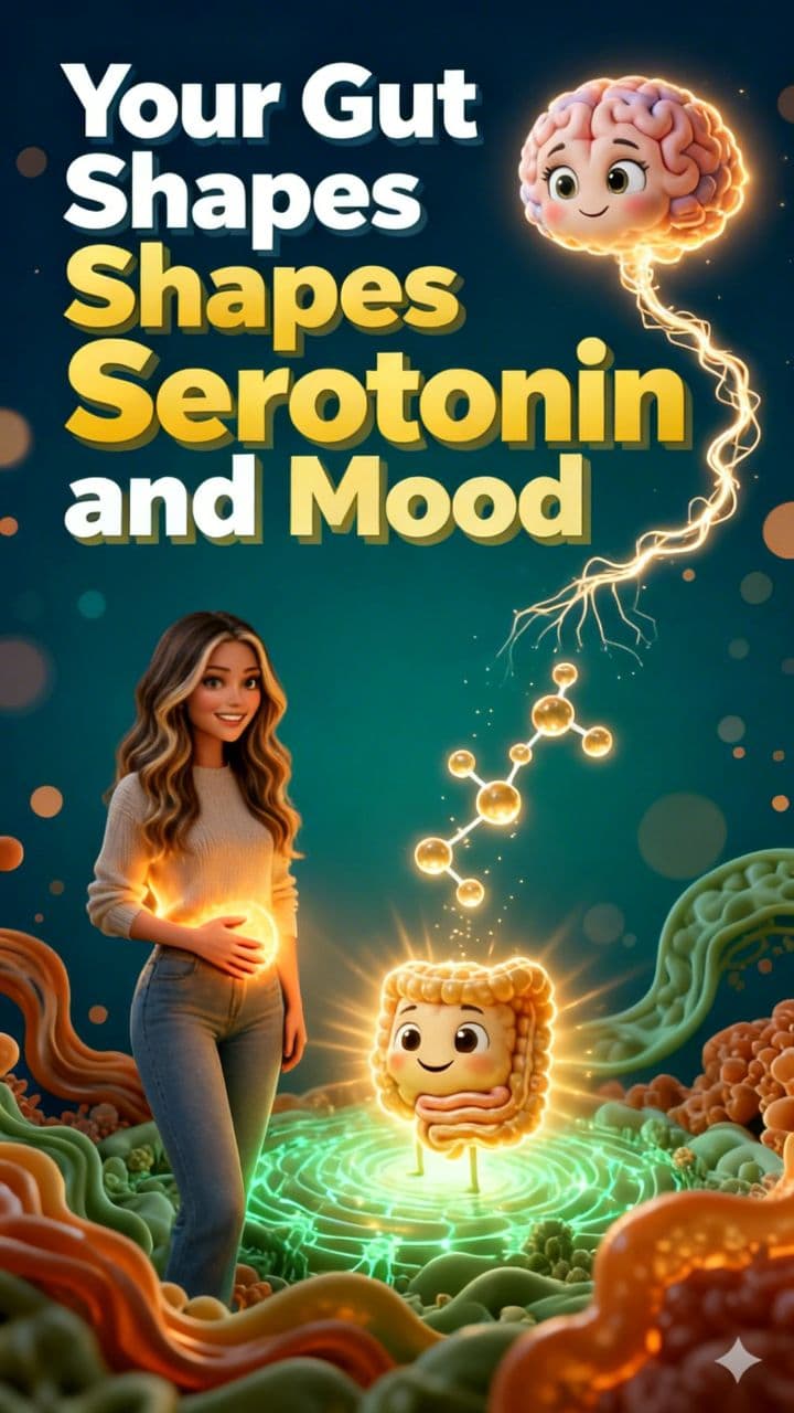 Your Gut Shapes Serotonin and Mood
