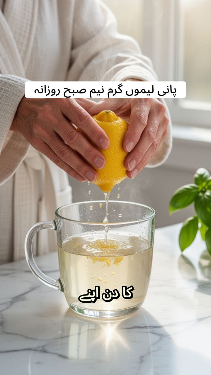 Daily Health Tip: Lemon Water Benefits