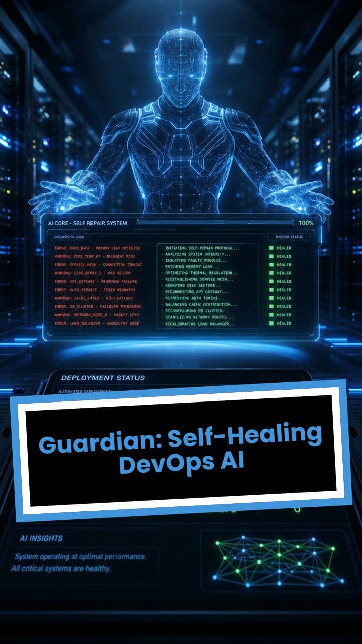 Guardian: Self-Healing DevOps AI