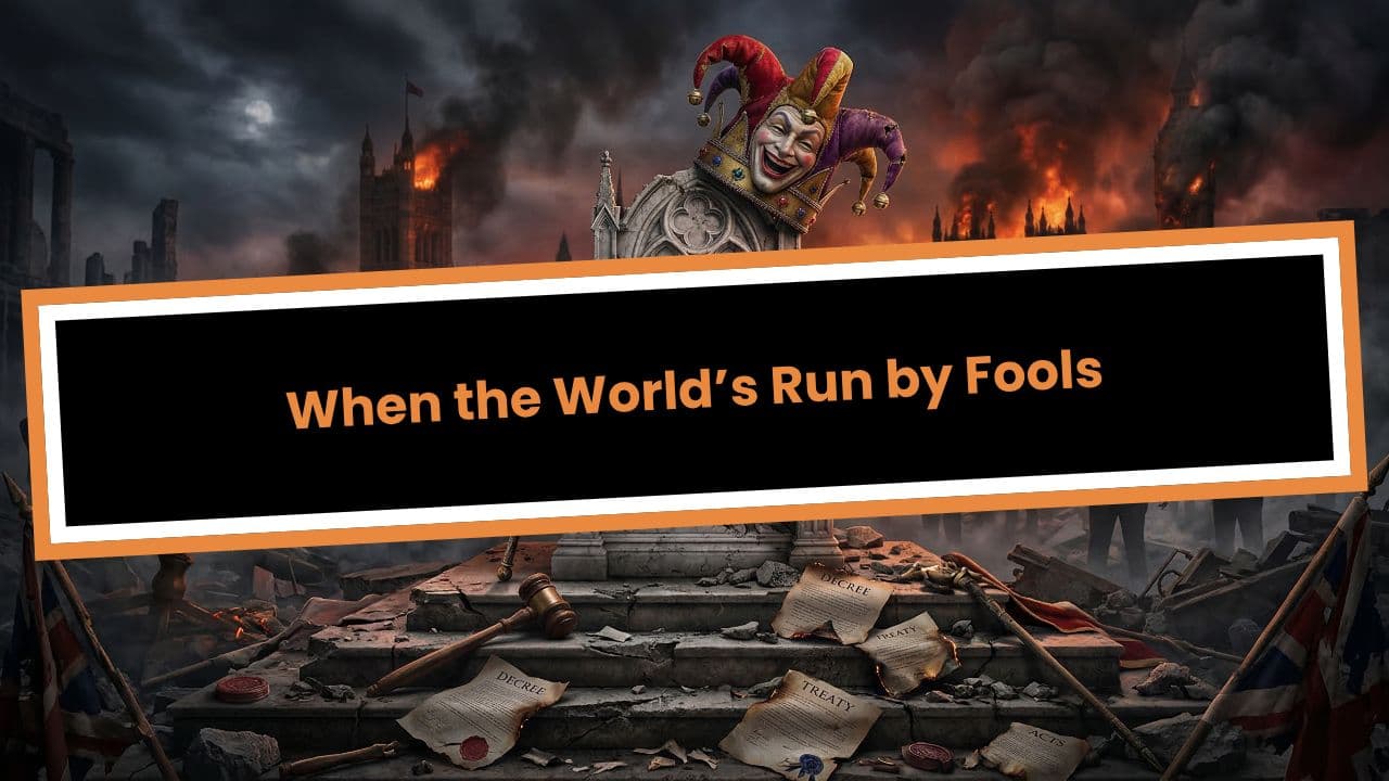 When the World’s Run by Fools