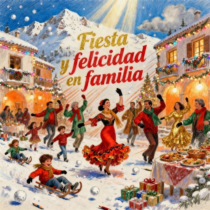 Fiesta y felicidad en familia