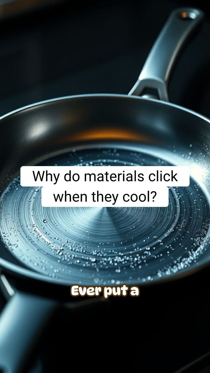 Why Do Some Materials Make a “Click” Sound When You Cool Them? | RapidSmartFacts