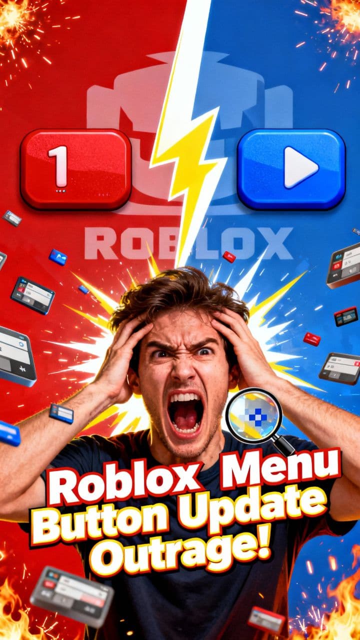 Roblox Menu Button Update Outrage!