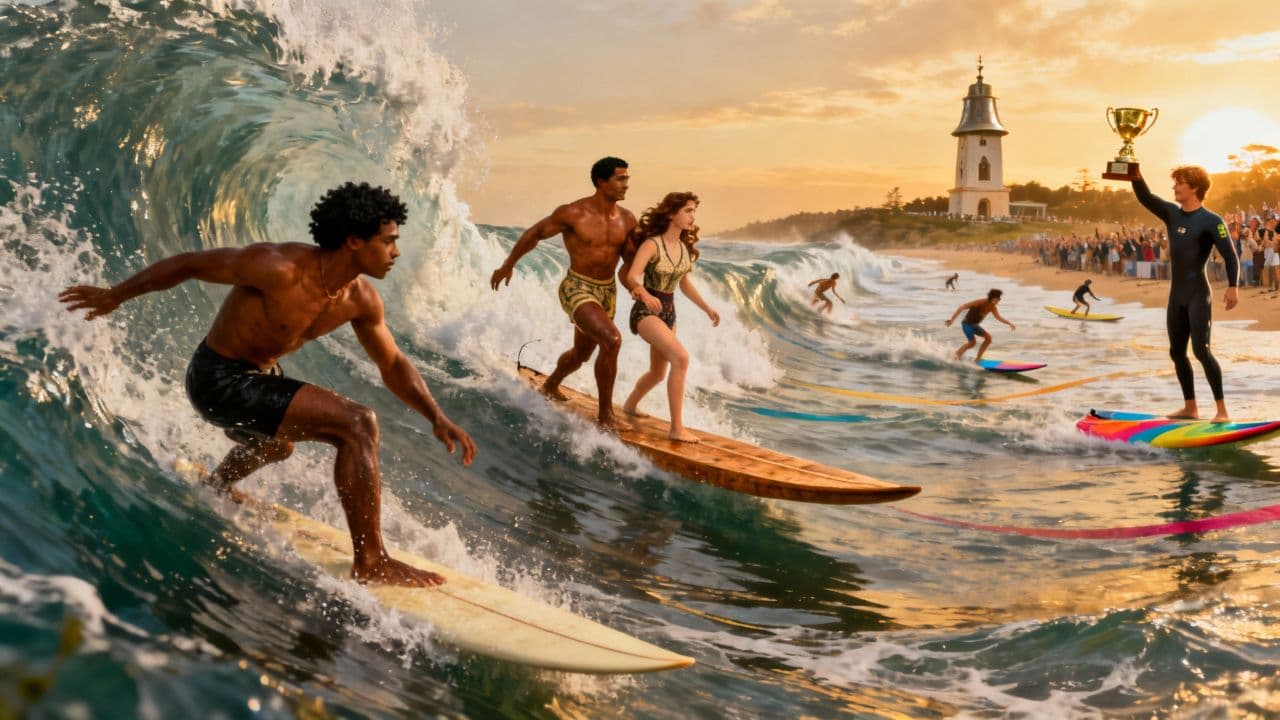 The Evolution of Australian Surfing