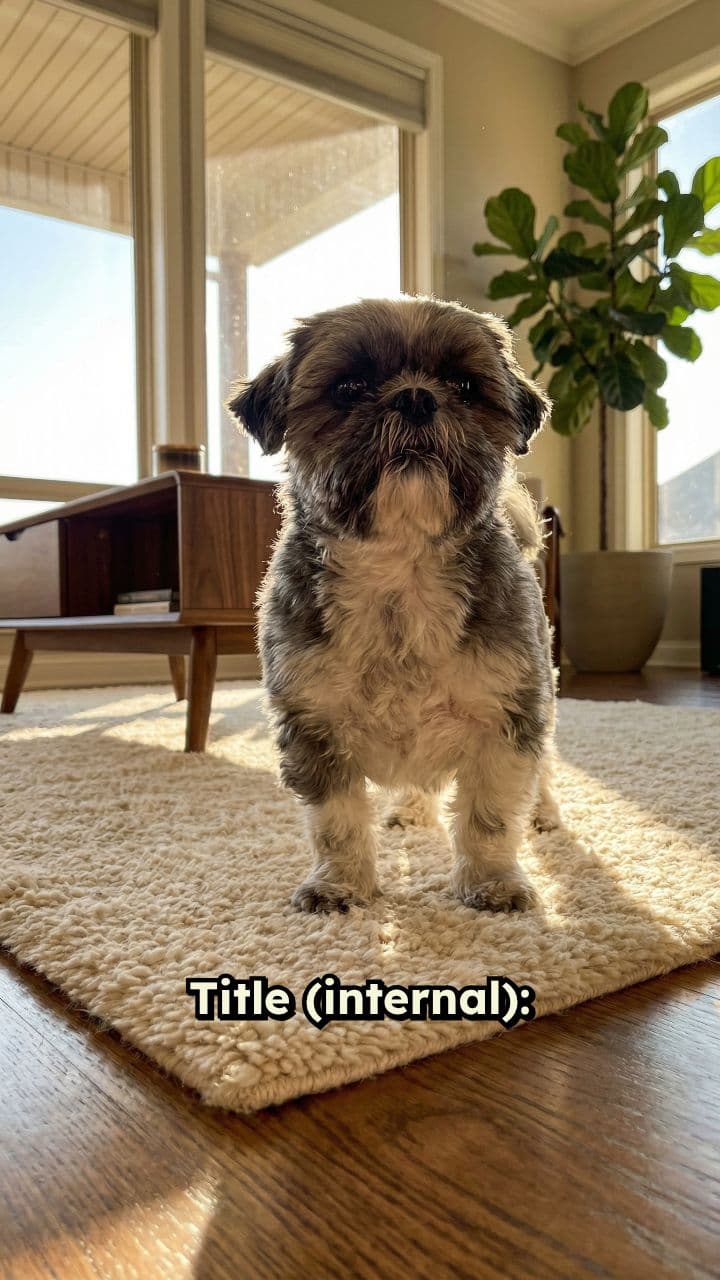 Tiny Dog, Massive Confidence
