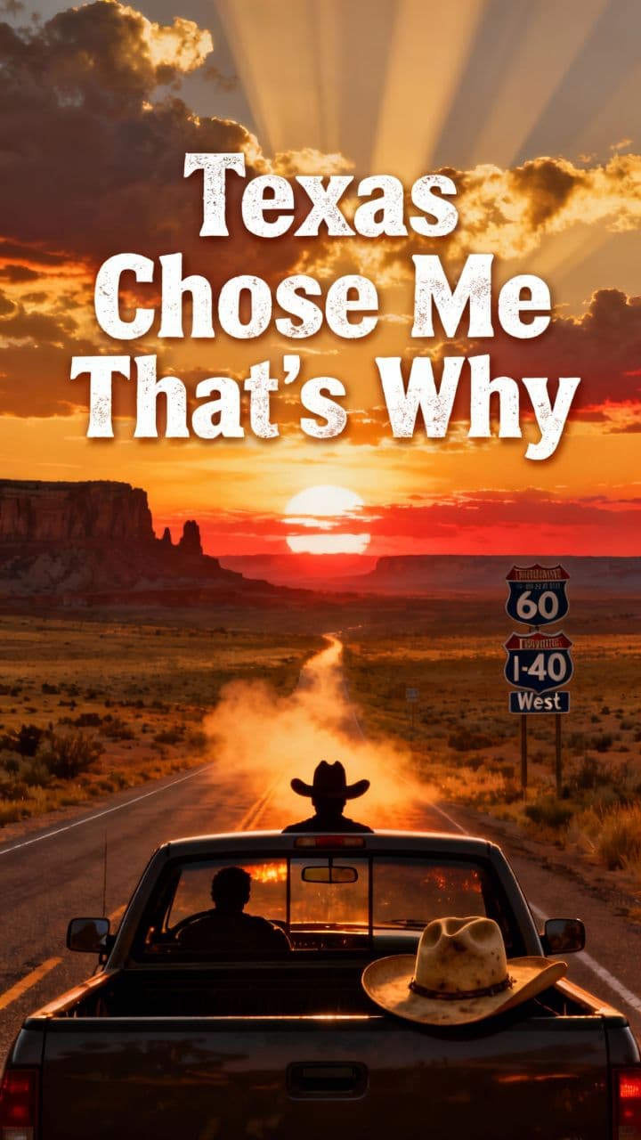 Texas Chose Me That's Why