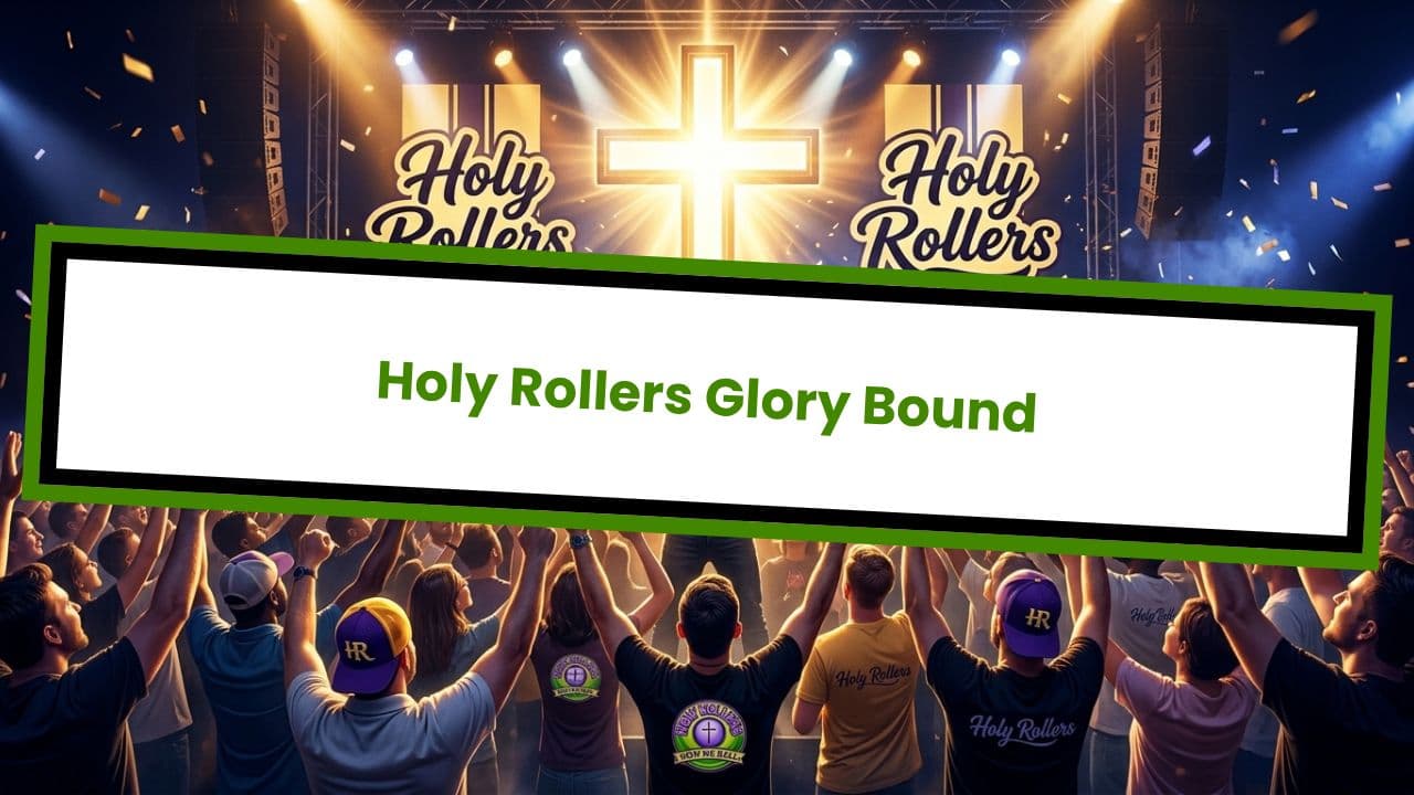 Holy Rollers Glory Bound in an arena, no good logos but clips 