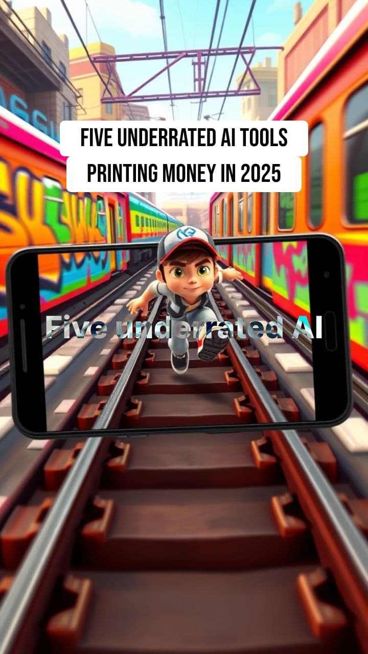 5 Underrated AI Tools Printing Money in 2025