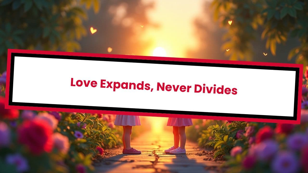 Love Expands, Never Divides