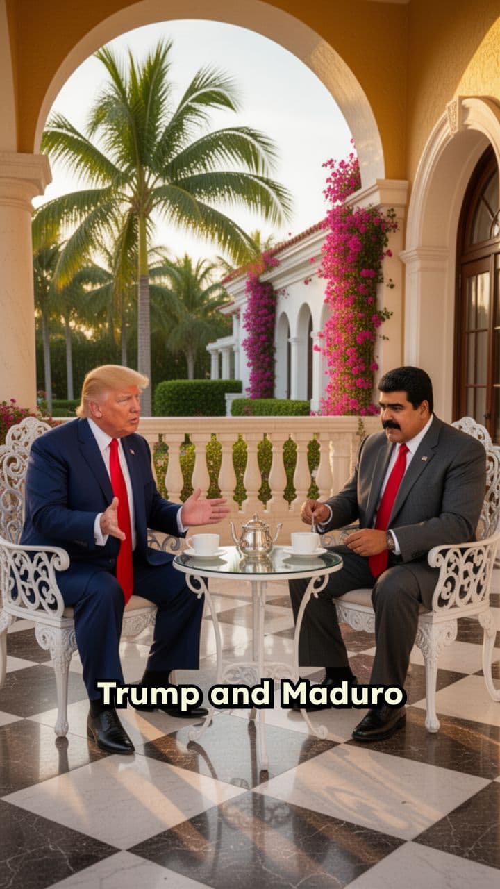 Trump and Maduro’s Leaked Coffee Chat
