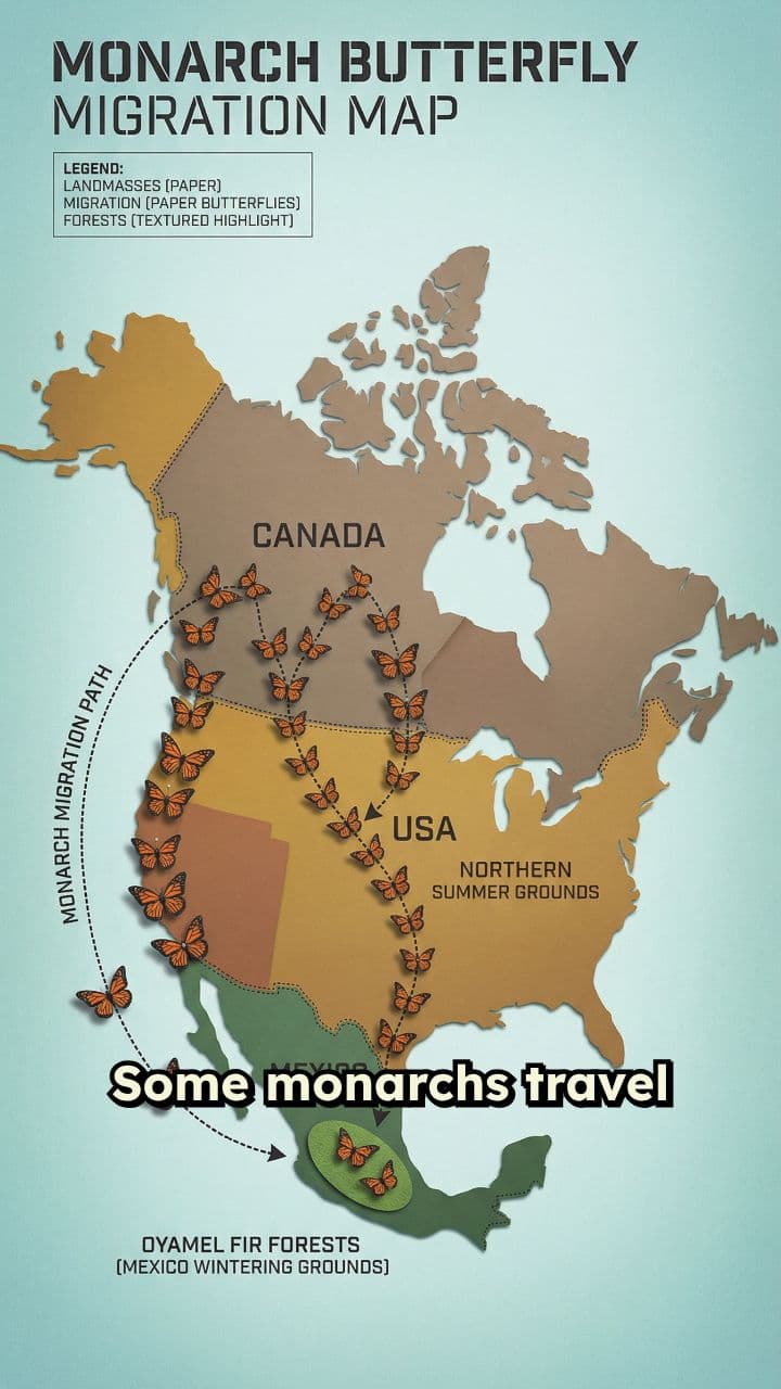 Monarch Butterfly Journey