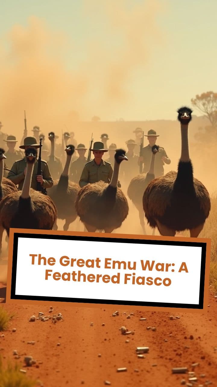 The Great Emu War: A Feathered Fiasco