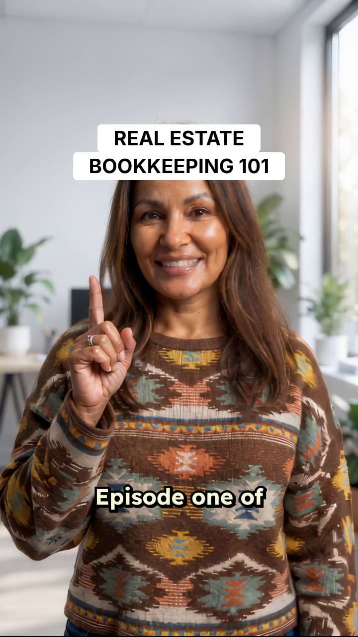 Real Estate Bookkeeping in One Minute