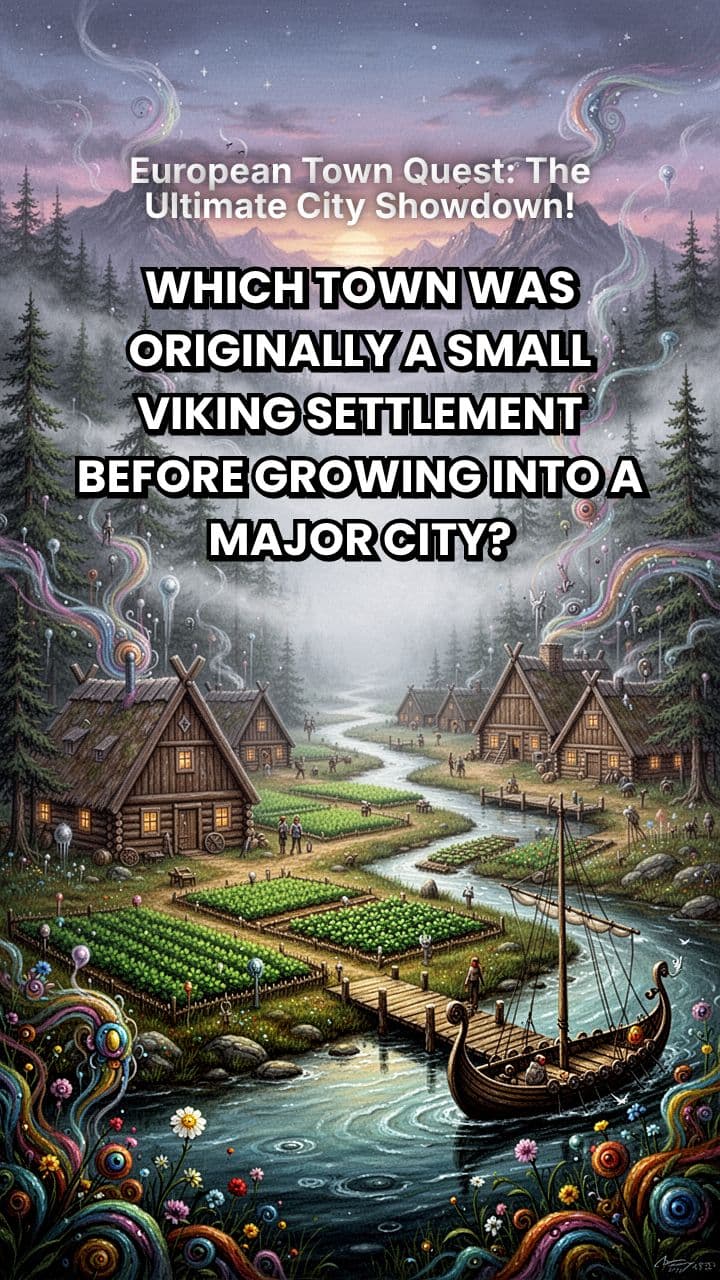 European Town Quest: The Ultimate City Showdown!