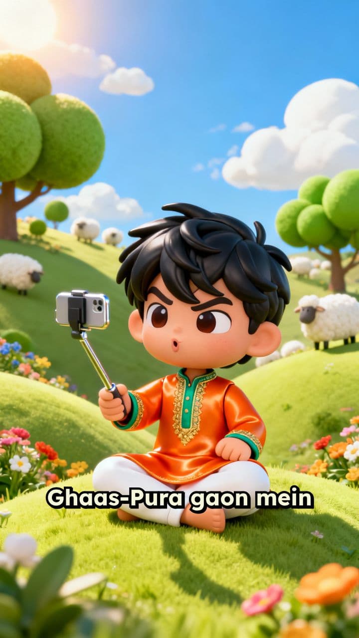 Pappu and the Wolf: A Ghaas-Pura Prank