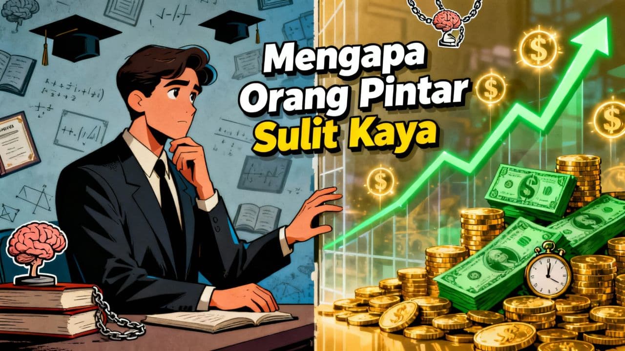 Mengapa Orang Pintar Sulit Kaya