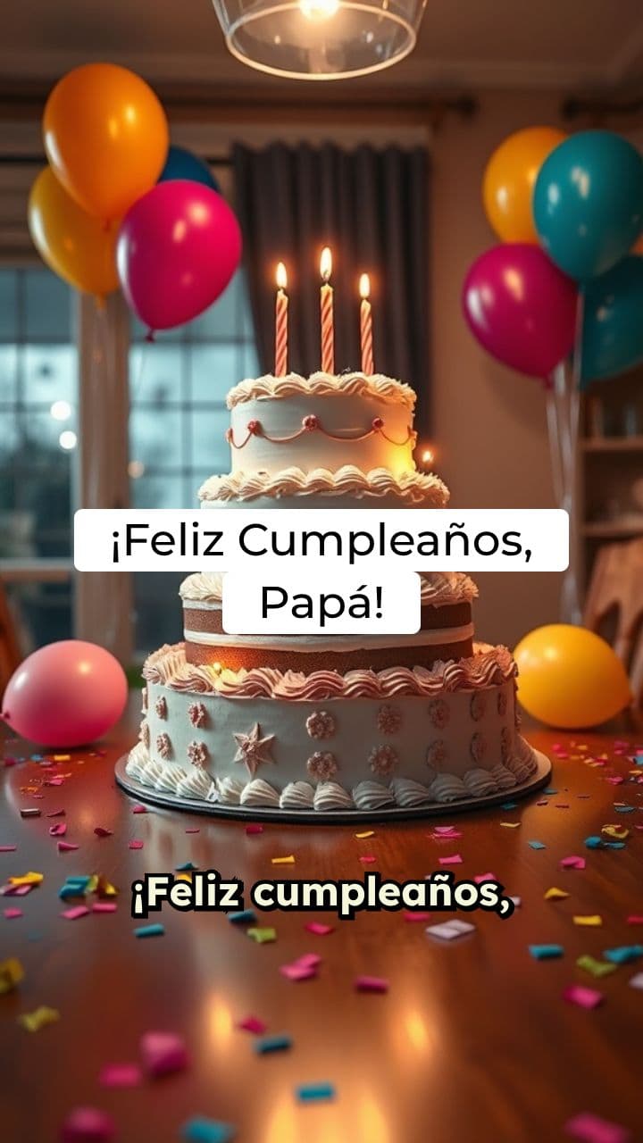 Feliz Cumpleaños Papá