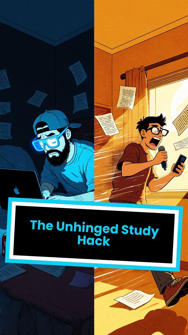 The Unhinged Study Hack