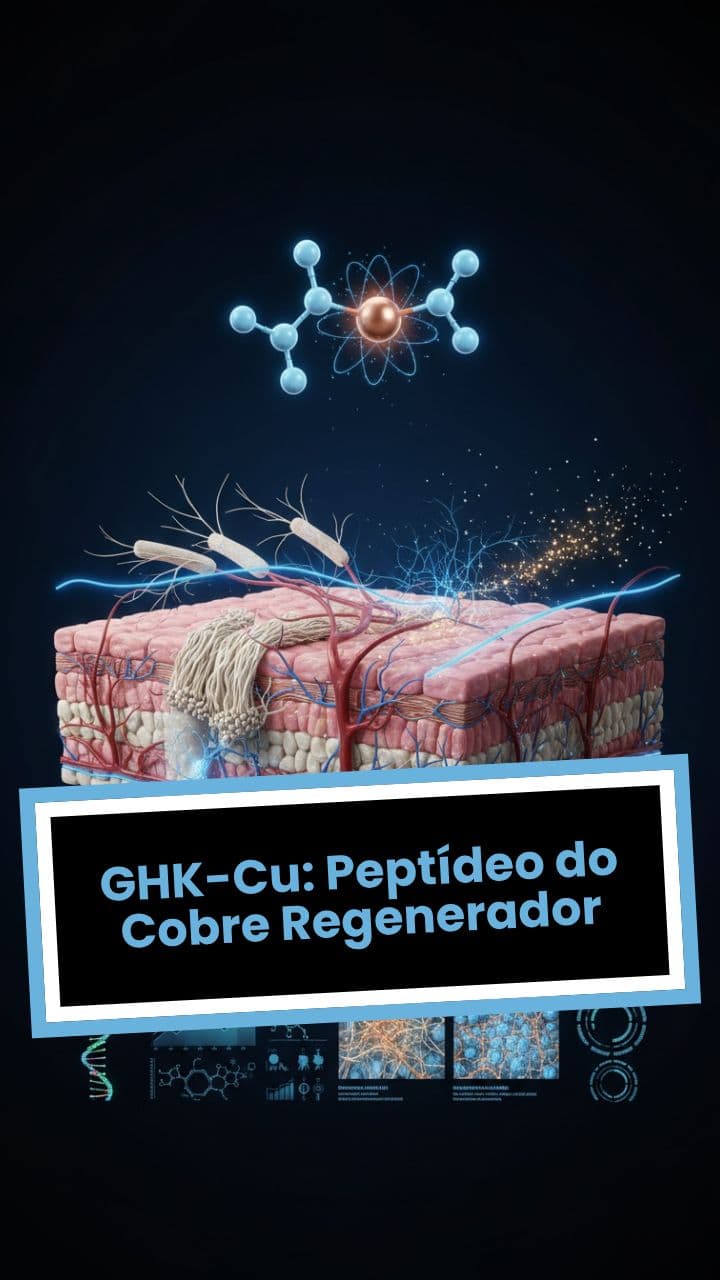 GHK-Cu: Peptídeo do Cobre Regenerador