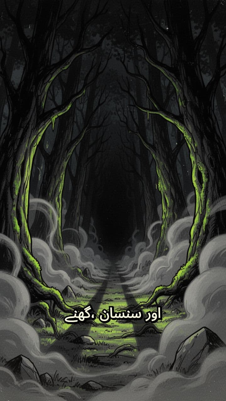 The Cursed Werewolf of the Dark Forest