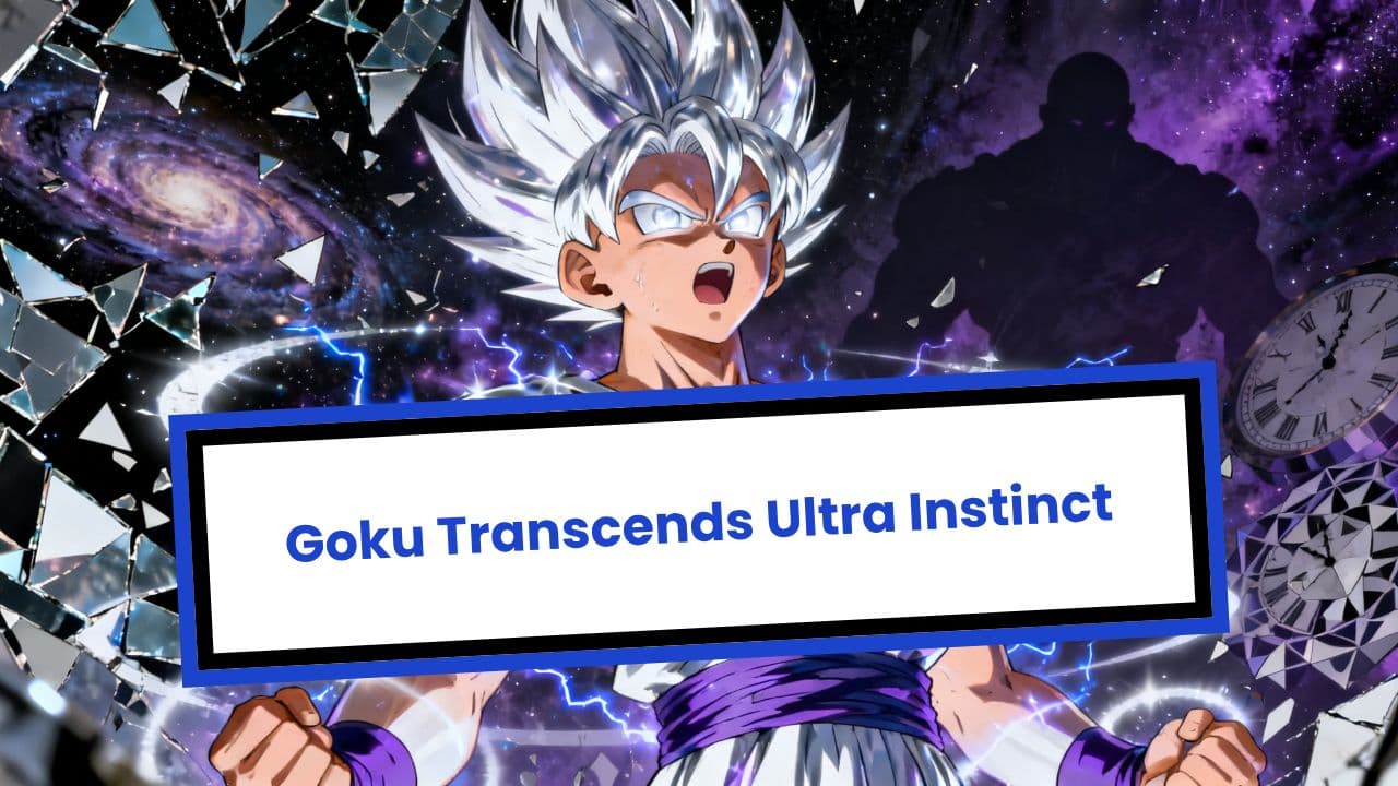 Goku Transcends Ultra Instinct