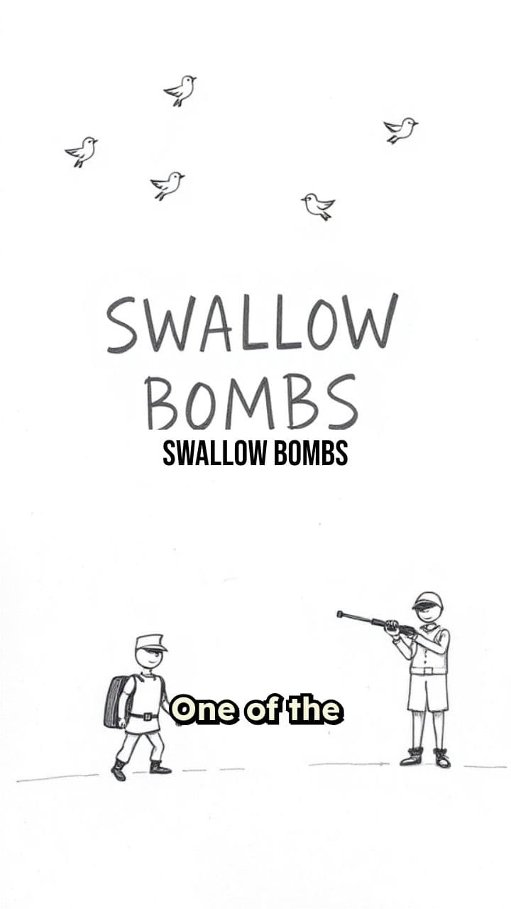 Swallow Bombs: Ancient Warfare