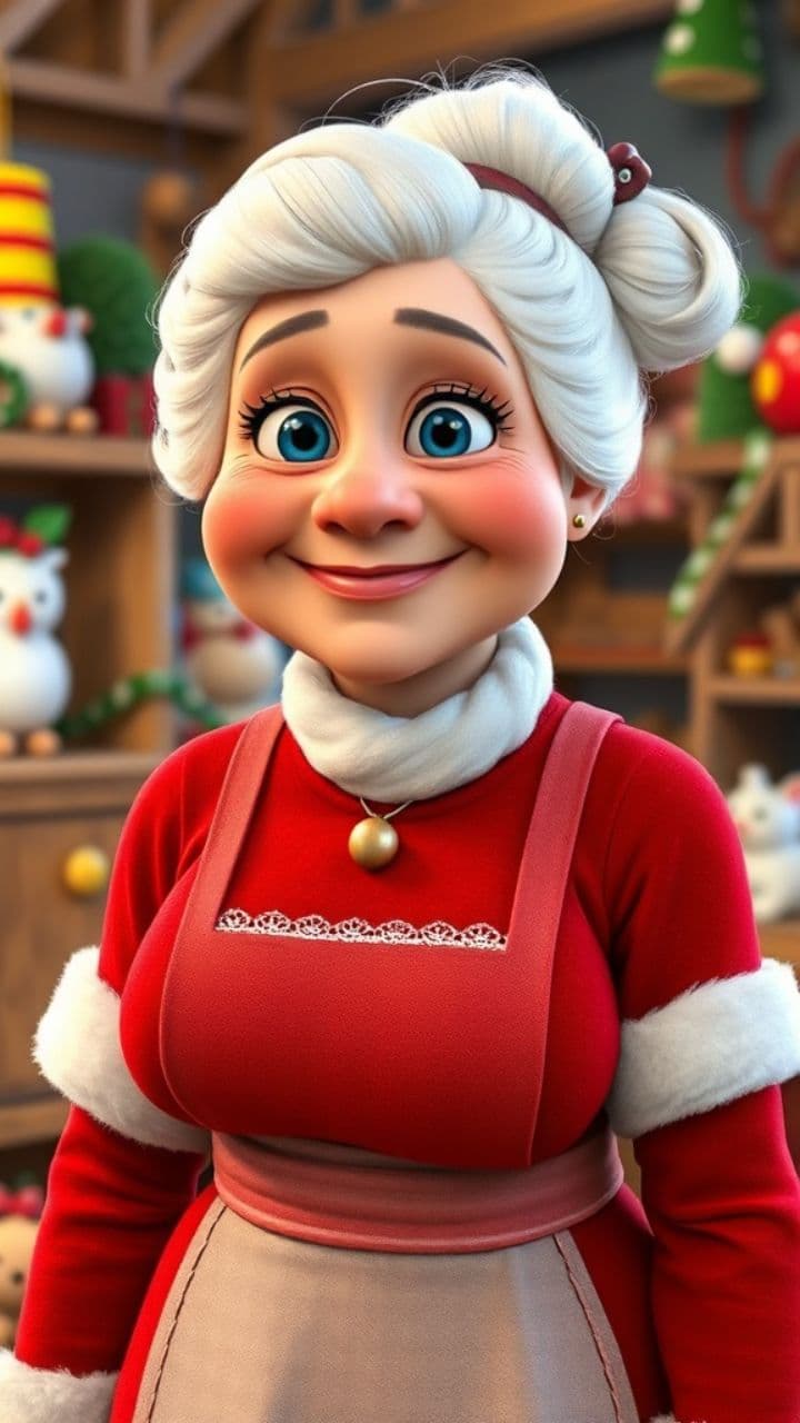 Mrs. Claus Discovers Wardcraft Homes